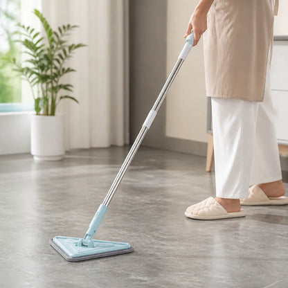 Long Swivel Triangle Floor Mop (360° Rotating Head)