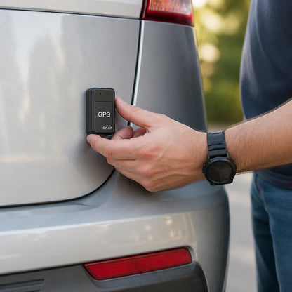 Mini Magnetic GPS Tracker (Real-Time App Tracking, No Subscription)