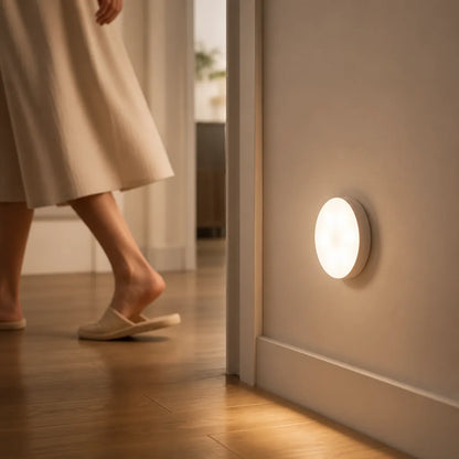 Motion Sensor Night Light USB Or Battery Tool-Free Mount