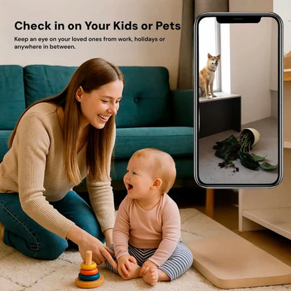 Nanny Camera 1080P HD WiFi & Audio