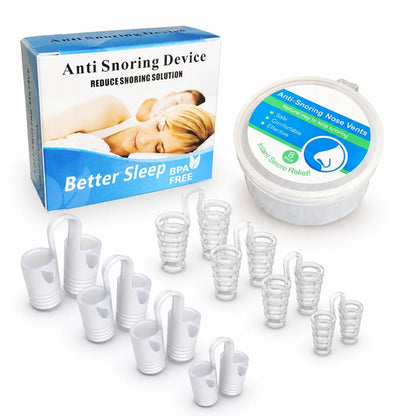 Nasal Dilator Soft Silicone Improves Airflow Assorted Sizes