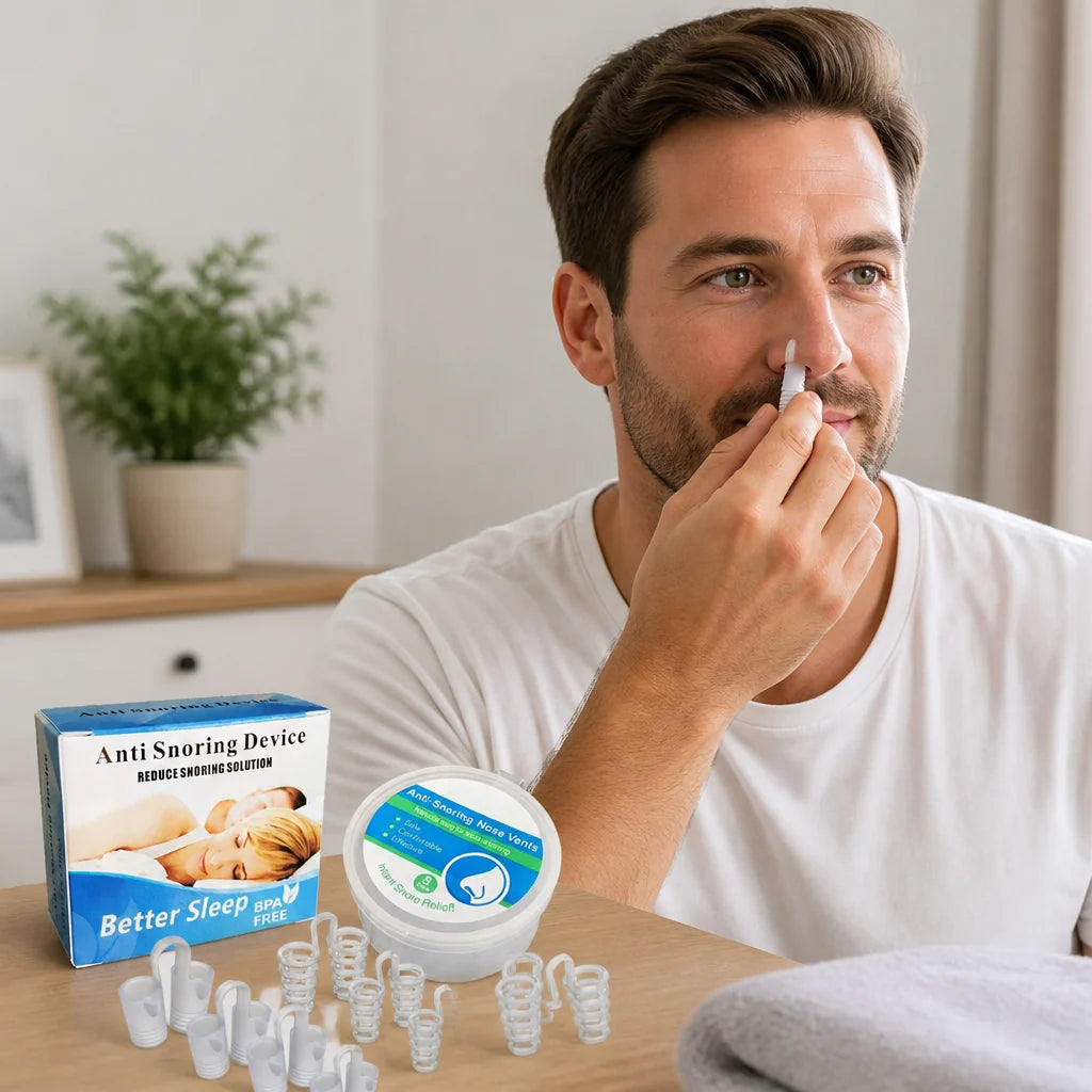 Nasal Dilator Soft Silicone Improves Airflow Assorted Sizes