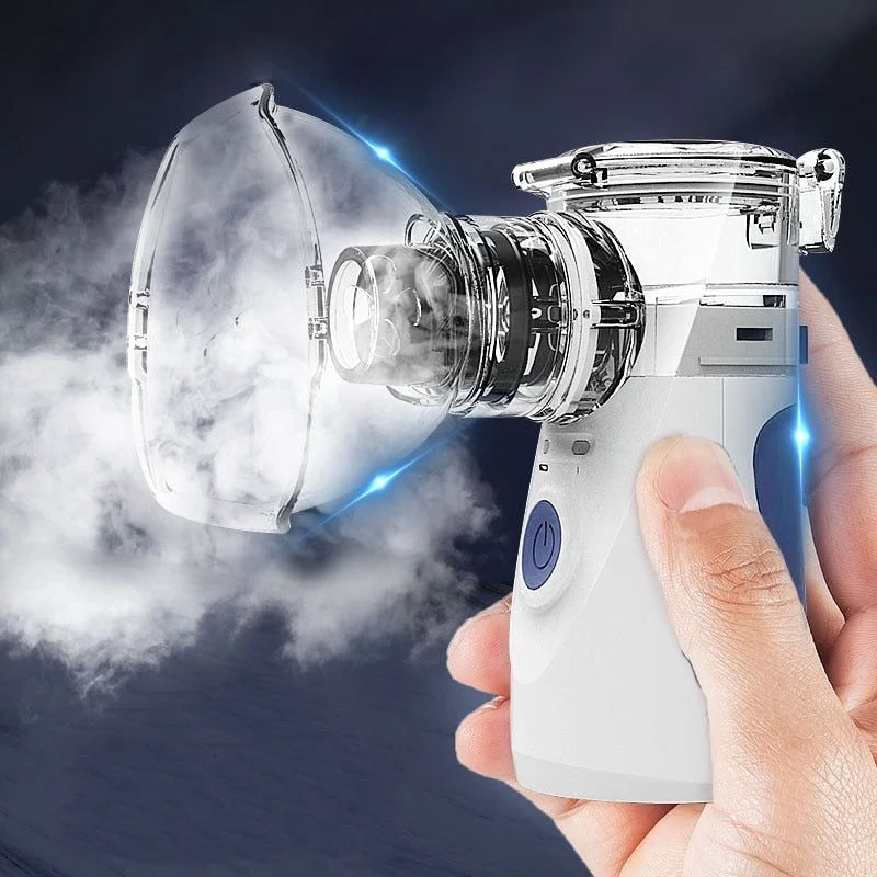 Nebulizer Portable Ultrasonic Handheld Adult & Child Masks