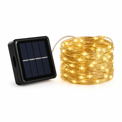 Outdoor Fairy Lights Solar Powered & IP65 Waterproof