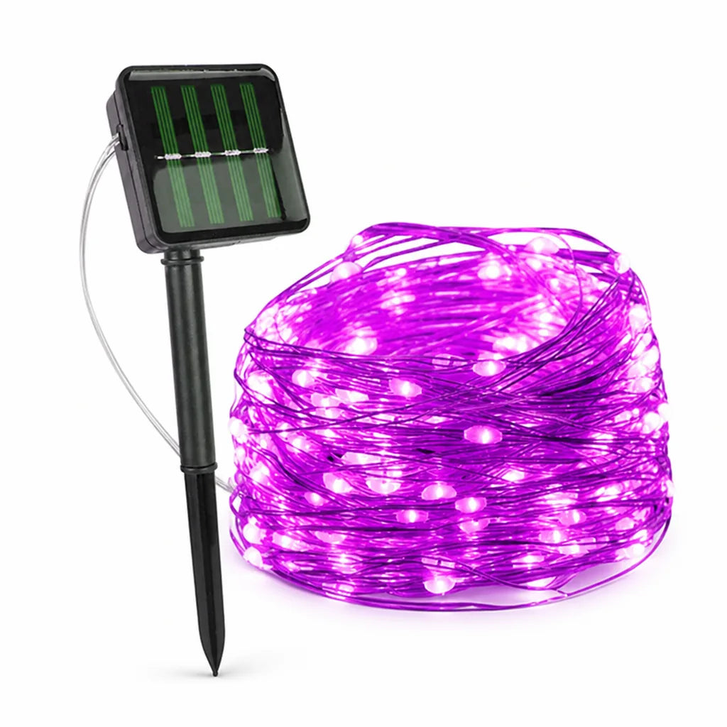 Outdoor Fairy Lights Solar Powered & IP65 Waterproof