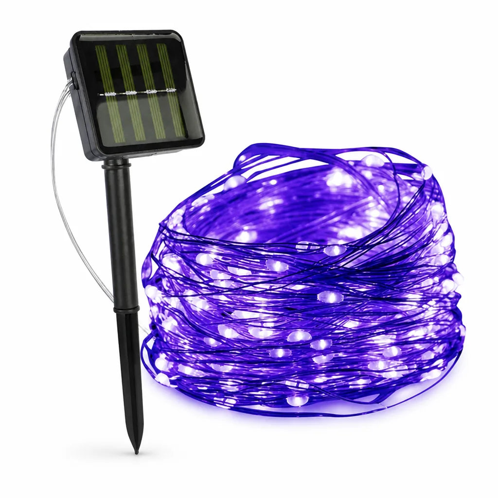Outdoor Fairy Lights Solar Powered & IP65 Waterproof