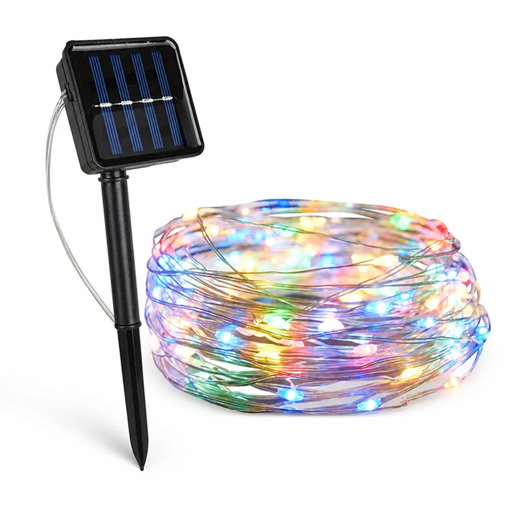 Outdoor Fairy Lights Solar Powered & IP65 Waterproof