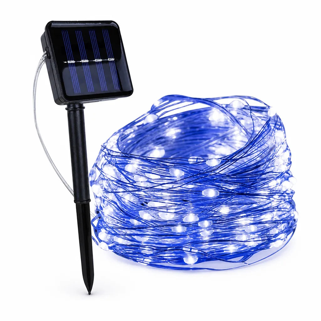 Outdoor Fairy Lights Solar Powered & IP65 Waterproof