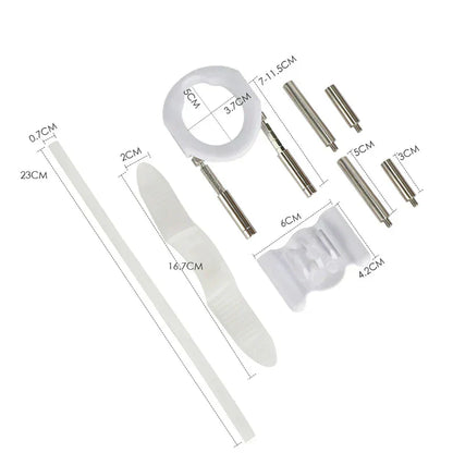 Penile Traction Device Adjustable Tension Stainless Steel & Silicone