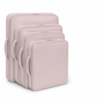 Polyester Travel Organizer Compression Packing Bags (6-Piece Set)