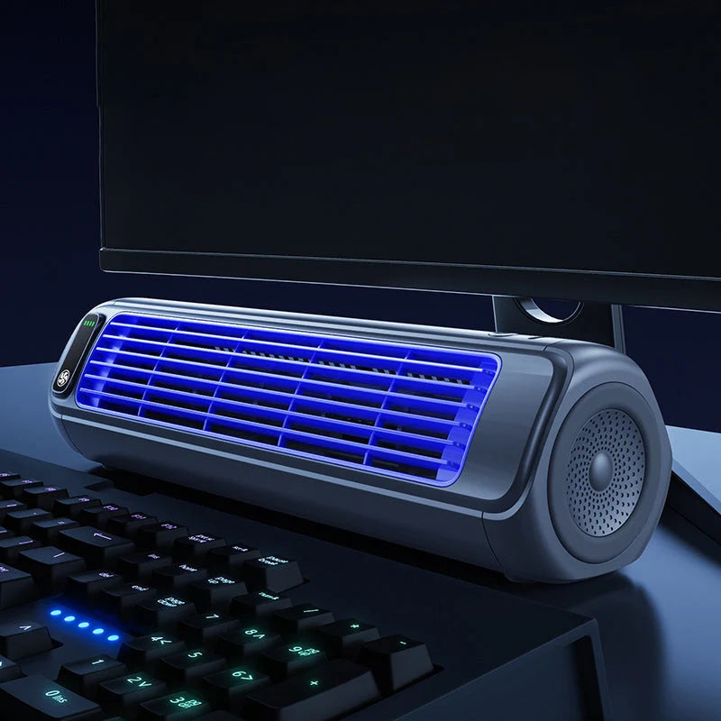 Portable Fan Bladeless Rechargeable Up To 12 Hours