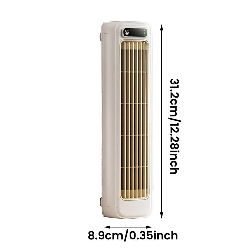Portable Fan Bladeless Rechargeable Up To 12 Hours