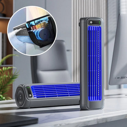 Portable Fan Bladeless Rechargeable Up To 12 Hours