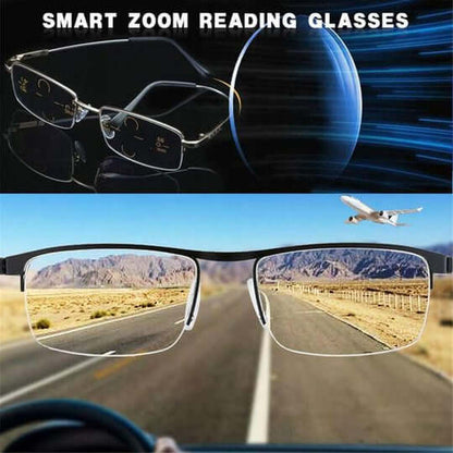 Progressive Glasses Photochromic Blue Light Filter & Anti-Glare