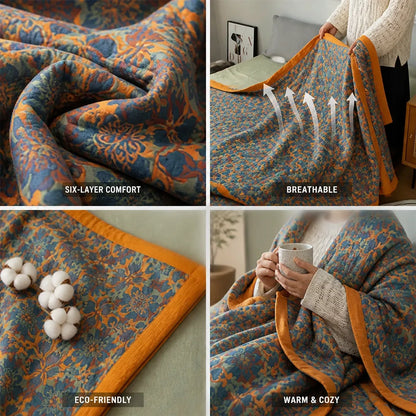 Quilt Six-Layer 100% Cotton Breathable & Eco-Friendly