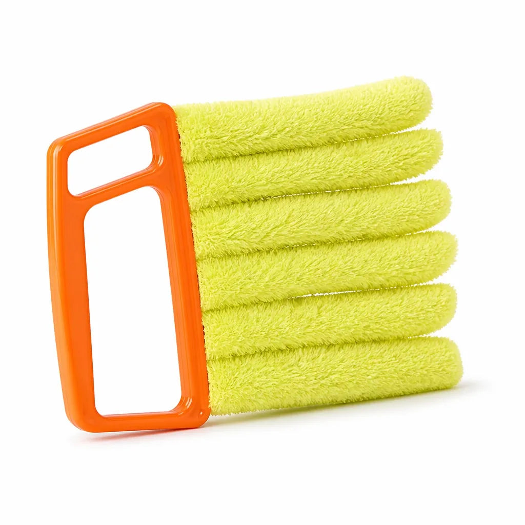 Removable Washable Microfiber Head Blind Cleaner (Cleans Up to 6 Slats)