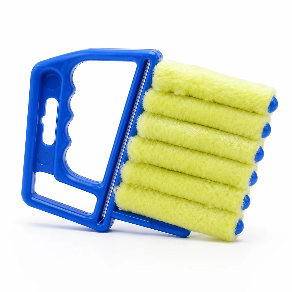 Removable Washable Microfiber Head Blind Cleaner (Cleans Up to 6 Slats)