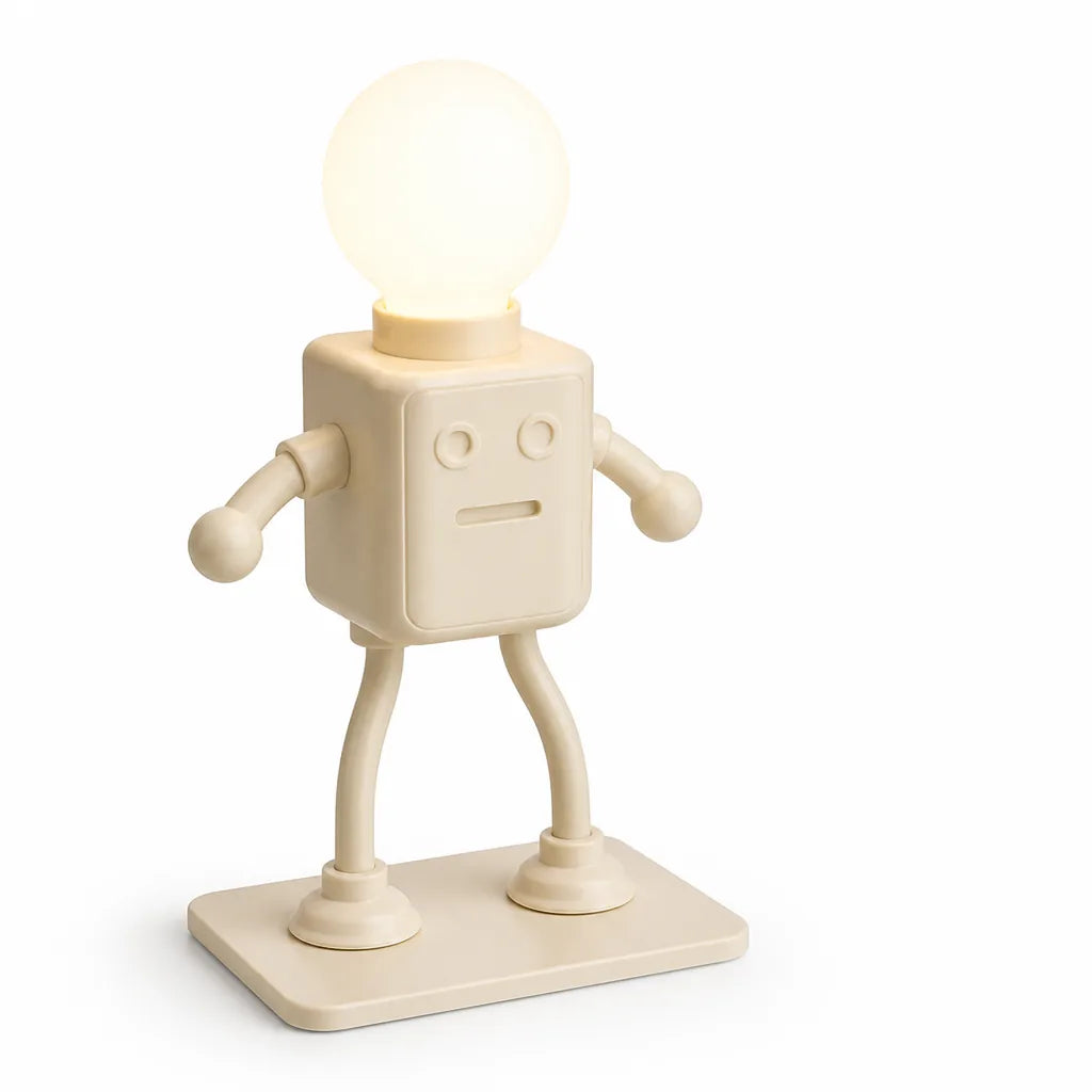 Robot Table Lamp (LED Lighting Included)