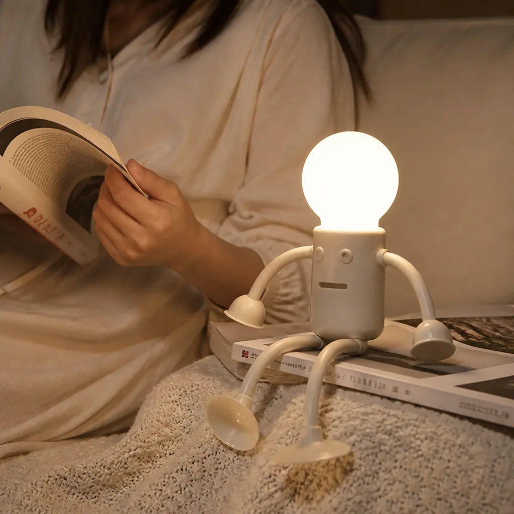 Robot Table Lamp (LED Lighting Included)