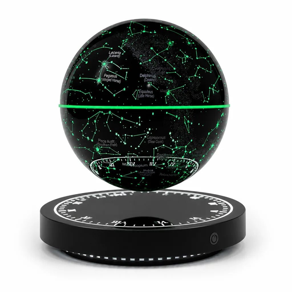Rotating Magnetic Levitation Star Map Table Lamp