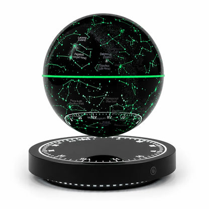 Rotating Magnetic Levitation Star Map Table Lamp