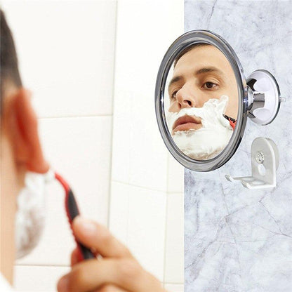 Shower Mirror Anti-Fog Locking Suction 360° Rotating Arm