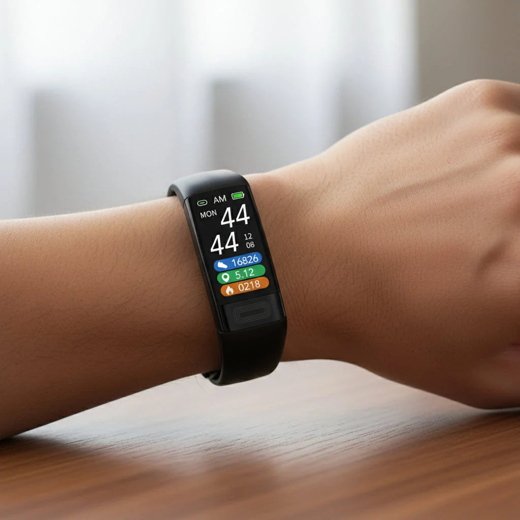 Smart Watch Blood Pressure & EKG 7-Day Standby