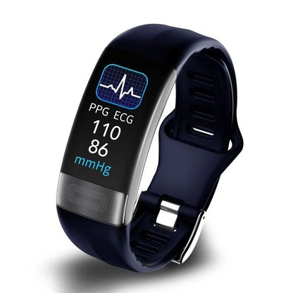 Smart Watch Blood Pressure & EKG 7-Day Standby