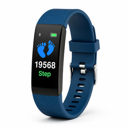 Smart Watch Heart Rate & Blood Pressure LED Screen