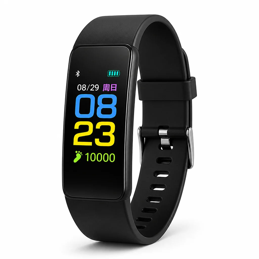 Smart Watch Heart Rate & Blood Pressure LED Screen