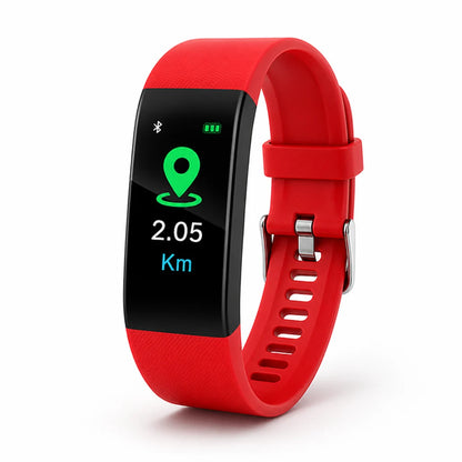 Smart Watch Heart Rate & Blood Pressure LED Screen