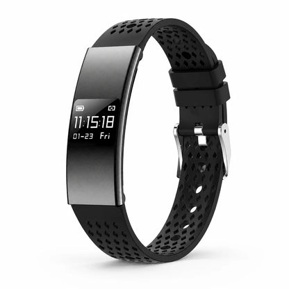 Smart Watch Ultra-Thin IPX8 Waterproof Step & Sleep Tracker