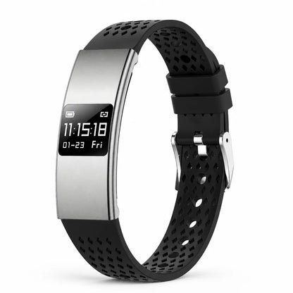 Smart Watch Ultra-Thin IPX8 Waterproof Step & Sleep Tracker