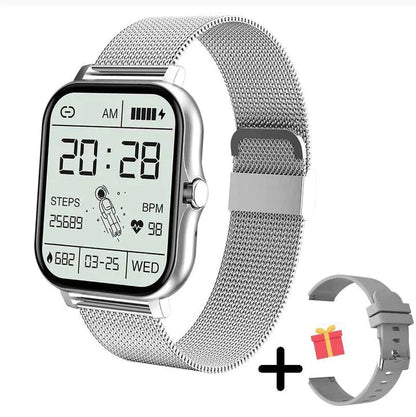 Smartwatch Water-Resistant Heart Rate & Sleep Tracking