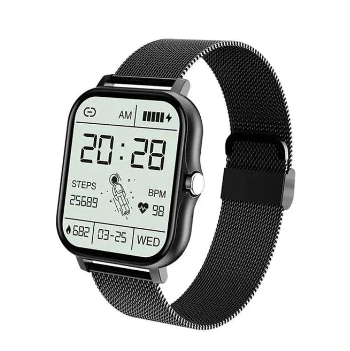 Smartwatch Water-Resistant Heart Rate & Sleep Tracking