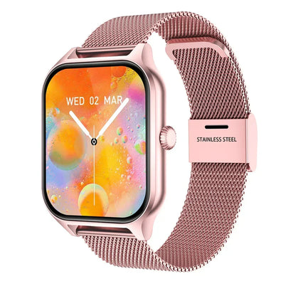 Smartwatch Water-Resistant Heart Rate & Sleep Tracking