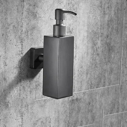 Soap Dispenser Wall-Mounted Stainless Steel Space-Saving