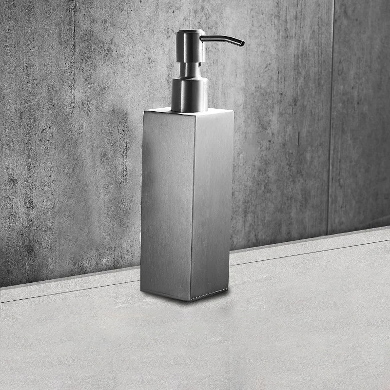 Soap Dispenser Wall-Mounted Stainless Steel Space-Saving