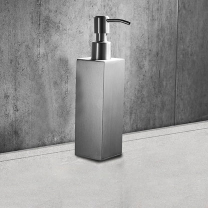 Soap Dispenser Wall-Mounted Stainless Steel Space-Saving