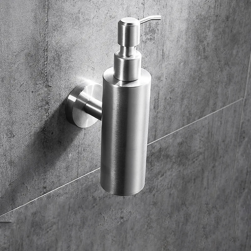 Soap Dispenser Wall-Mounted Stainless Steel Space-Saving
