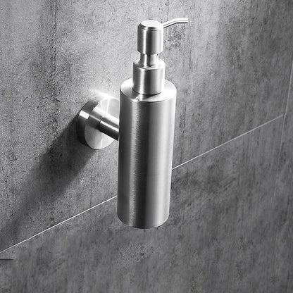 Soap Dispenser Wall-Mounted Stainless Steel Space-Saving