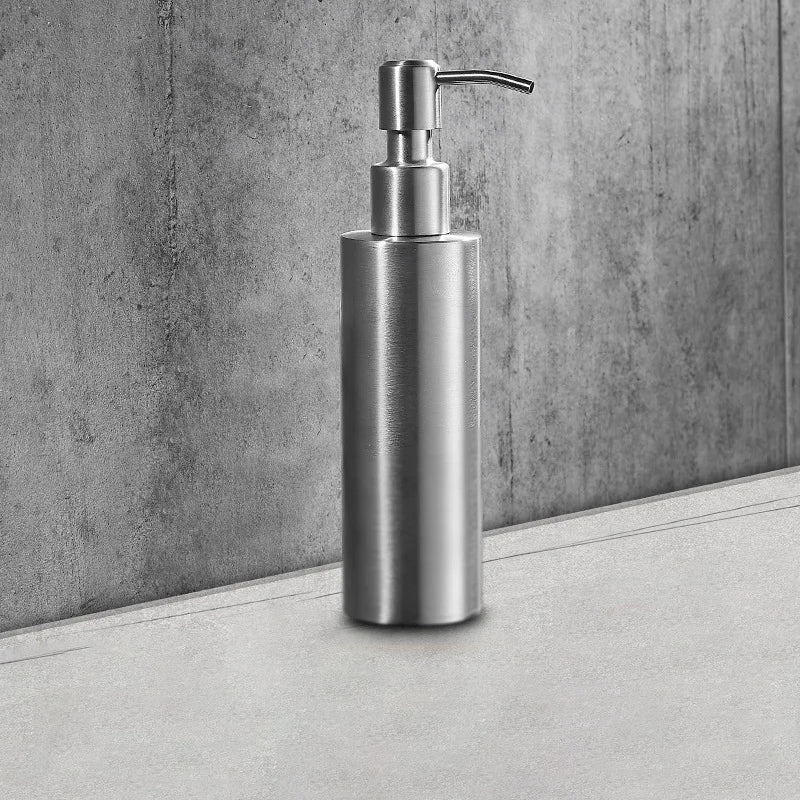 Soap Dispenser Wall-Mounted Stainless Steel Space-Saving