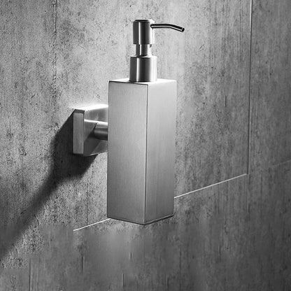 Soap Dispenser Wall-Mounted Stainless Steel Space-Saving