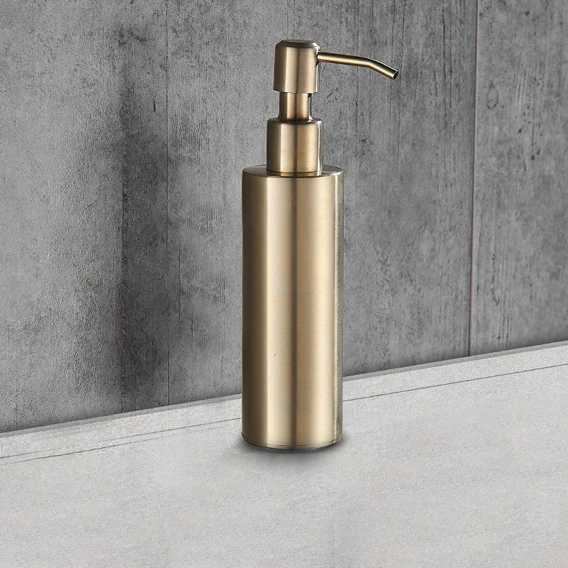 Soap Dispenser Wall-Mounted Stainless Steel Space-Saving