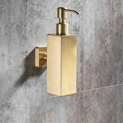 Soap Dispenser Wall-Mounted Stainless Steel Space-Saving