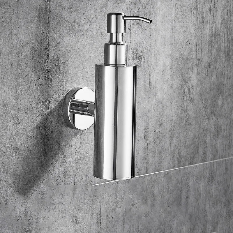 Soap Dispenser Wall-Mounted Stainless Steel Space-Saving