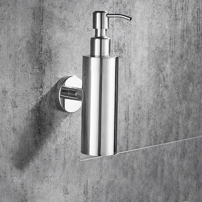 Soap Dispenser Wall-Mounted Stainless Steel Space-Saving