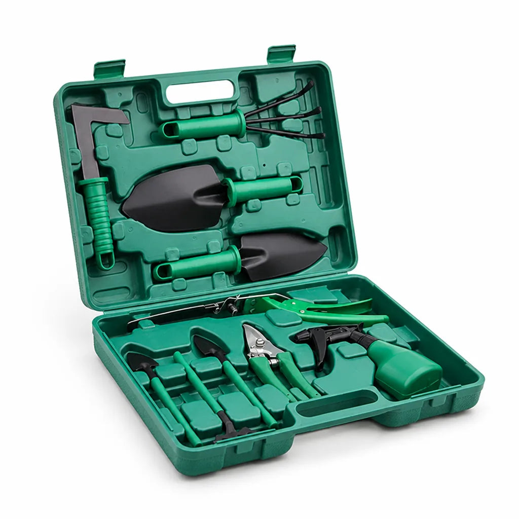 Stainless Steel Garden Tool Set (10-Piece)