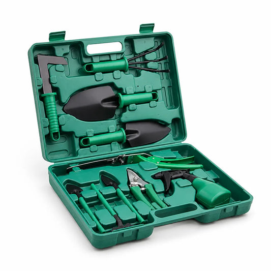 Stainless Steel Garden Tool Set (10-Piece)