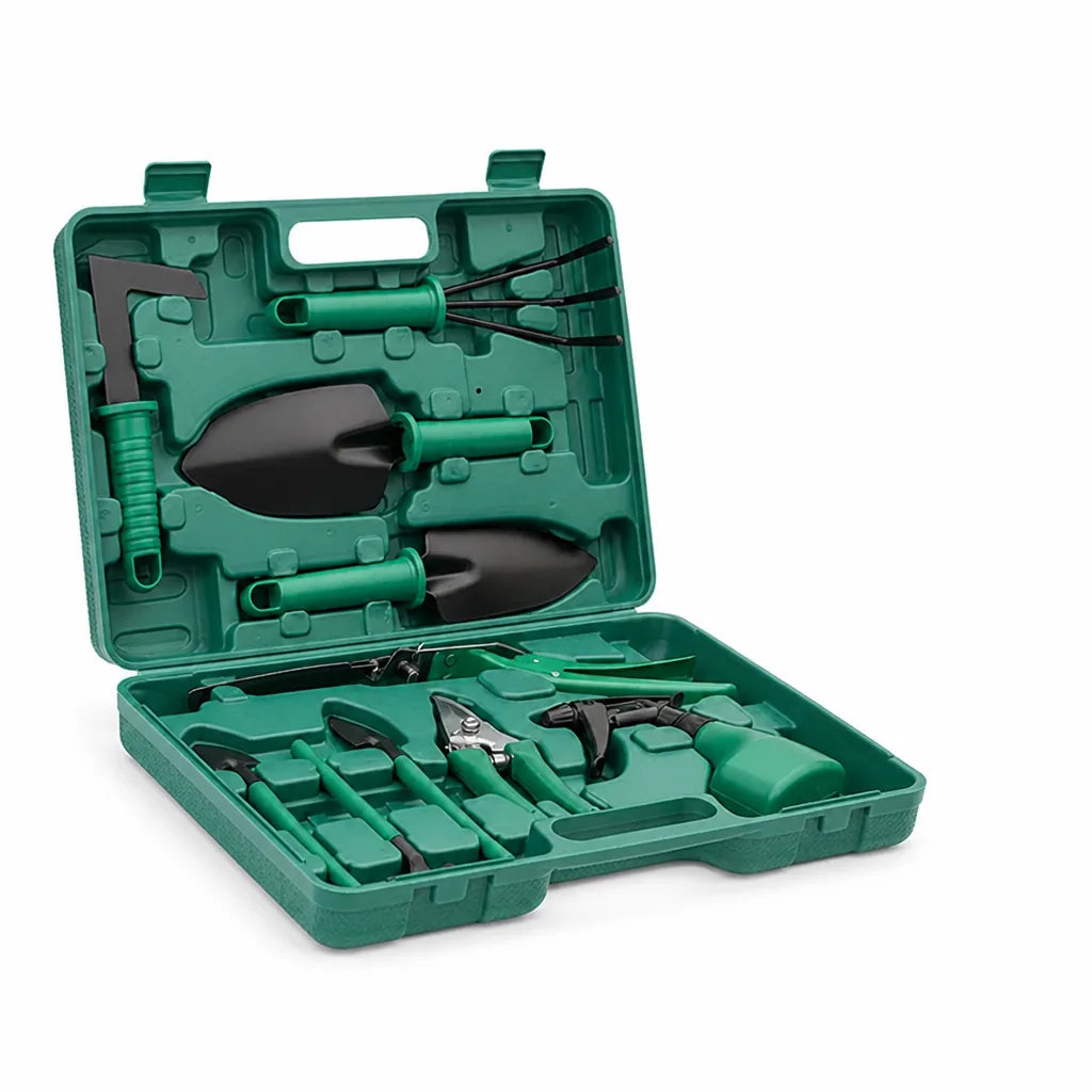 Stainless Steel Garden Tool Set (10-Piece)